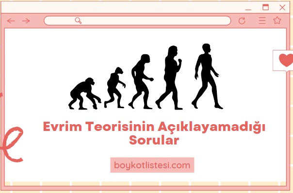 Evrim Teorisinin Açıklayamadığı Sorular